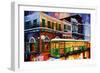 The Old Desire Streetcar-Diane Millsap-Framed Art Print