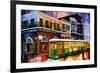 The Old Desire Streetcar-Diane Millsap-Framed Art Print