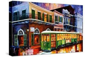 The Old Desire Streetcar-Diane Millsap-Stretched Canvas