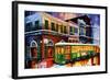 The Old Desire Streetcar-Diane Millsap-Framed Art Print