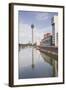 The Old Docks in the City of Dusseldorf, North Rhine-Westphalia, Germany, Europe-Julian Elliott-Framed Photographic Print