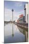 The Old Docks in the City of Dusseldorf, North Rhine-Westphalia, Germany, Europe-Julian Elliott-Mounted Photographic Print