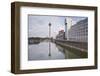 The Old Docks in the City of Dusseldorf, North Rhine-Westphalia, Germany, Europe-Julian Elliott-Framed Photographic Print