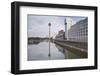 The Old Docks in the City of Dusseldorf, North Rhine-Westphalia, Germany, Europe-Julian Elliott-Framed Photographic Print