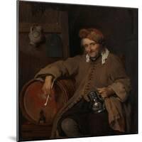 The Old Drinker, c.1661-3-Gabriel Metsu-Mounted Giclee Print