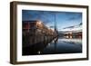 The Old Electric Cranes, Harbourside, Bristol, England, United Kingdom, Europe-Bill Ward-Framed Photographic Print