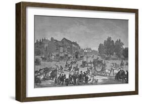 The Old Elephant and Castle Inn, c1785, (1912)-null-Framed Giclee Print