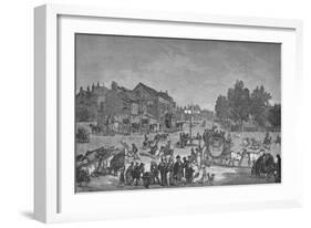 The Old Elephant and Castle Inn, c1785, (1912)-null-Framed Giclee Print