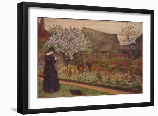 'The Old Farm Garden', 1871-Fred Walker-Framed Giclee Print