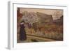 'The Old Farm Garden', 1871-Fred Walker-Framed Giclee Print