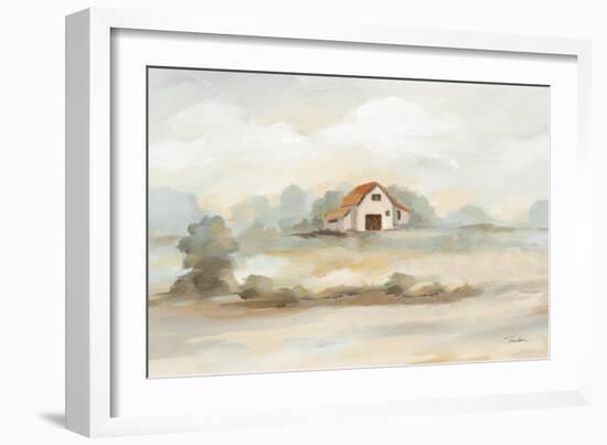 The Old Farm Landscape-Silvia Vassileva-Framed Art Print