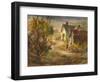 The Old Farm-LaVere Hutchings-Framed Premium Giclee Print