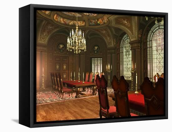 The Old Fashioned Dining Hall-Atelier Sommerland-Framed Stretched Canvas