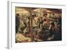 The Old Fish Market-Ettore Tito-Framed Giclee Print