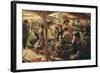 The Old Fish Market-Ettore Tito-Framed Giclee Print