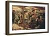 The Old Fish Market-Ettore Tito-Framed Giclee Print