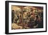 The Old Fish Market-Ettore Tito-Framed Giclee Print