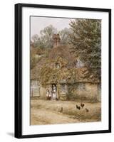 The Old Fish Shop, Haslemere-Helen Allingham-Framed Giclee Print