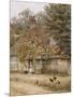 The Old Fish Shop, Haslemere-Helen Allingham-Mounted Giclee Print