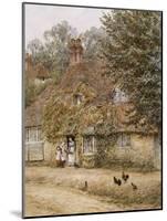 The Old Fish Shop, Haslemere-Helen Allingham-Mounted Giclee Print