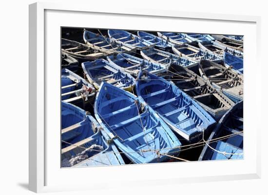 The Old Fishing Port, Essaouira, Historic City of Mogador, Morocco, North Africa, Africa-Jean-Pierre De Mann-Framed Photographic Print