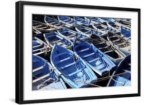 The Old Fishing Port, Essaouira, Historic City of Mogador, Morocco, North Africa, Africa-Jean-Pierre De Mann-Framed Photographic Print