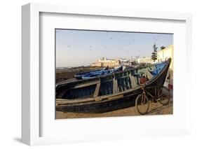 The Old Fishing Port, Essaouira, Historic City of Mogador, Morocco, North Africa, Africa-Jean-Pierre De Mann-Framed Photographic Print