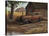 The Old Ford-Robert Wavra-Stretched Canvas