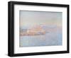 The old fort at Antibes, 1888 (oil on canvas)-Claude Monet-Framed Giclee Print