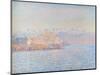 The old fort at Antibes, 1888 (oil on canvas)-Claude Monet-Mounted Giclee Print