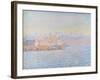 The old fort at Antibes, 1888 (oil on canvas)-Claude Monet-Framed Giclee Print