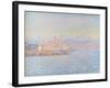 The old fort at Antibes, 1888 (oil on canvas)-Claude Monet-Framed Giclee Print