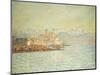 The Old Fort at Antibes, 1888-Claude Monet-Mounted Giclee Print