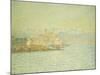 The Old Fort at Antibes-Claude Monet-Mounted Giclee Print