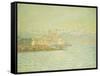 The Old Fort at Antibes-Claude Monet-Framed Stretched Canvas