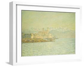 The Old Fort at Antibes-Claude Monet-Framed Giclee Print