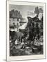 The Old Game and Poultry Market in Paris, Rance, 1882-null-Mounted Giclee Print