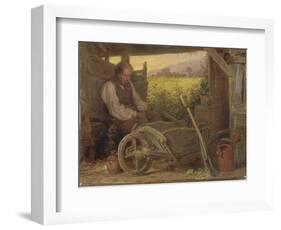 The Old Gardener, 1863-Briton Riviere-Framed Giclee Print