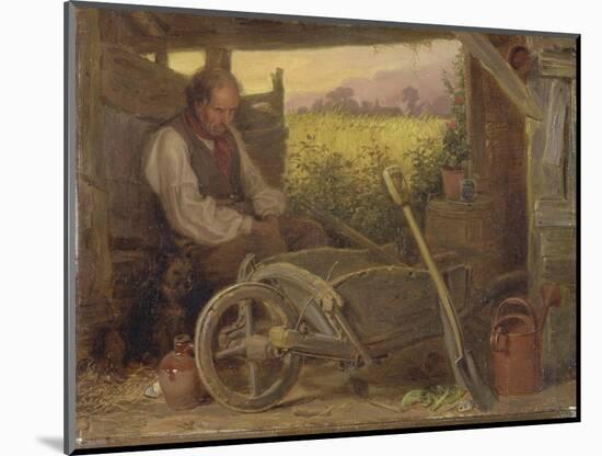 The Old Gardener, 1863-Briton Riviere-Mounted Giclee Print