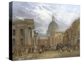 The Old General Post Office and St Martin's Le Grand, 1835-George Sidney Shepherd-Stretched Canvas