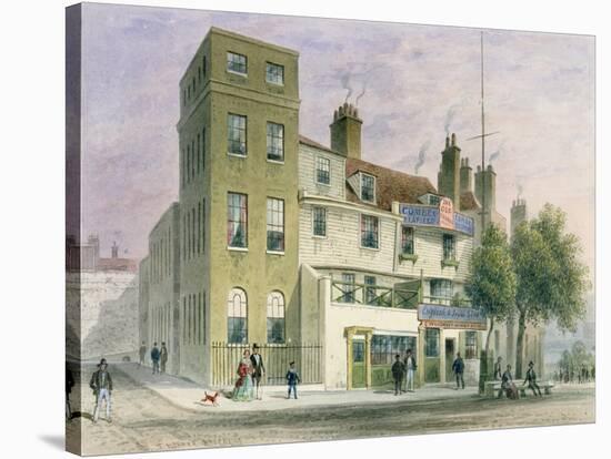 The Old George on Tower Hill-Thomas Hosmer Shepherd-Stretched Canvas