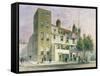 The Old George on Tower Hill-Thomas Hosmer Shepherd-Framed Stretched Canvas