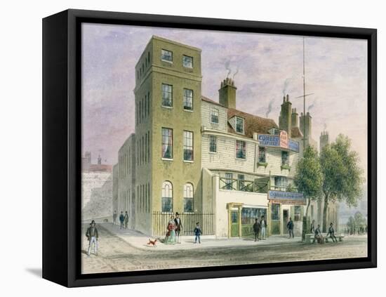 The Old George on Tower Hill-Thomas Hosmer Shepherd-Framed Stretched Canvas