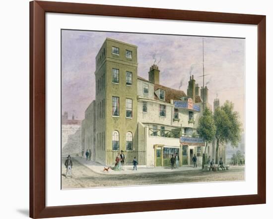 The Old George on Tower Hill-Thomas Hosmer Shepherd-Framed Giclee Print