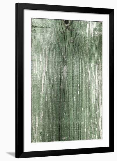 The Old Green Wood Texture with Natural Patterns-Madredus-Framed Photographic Print