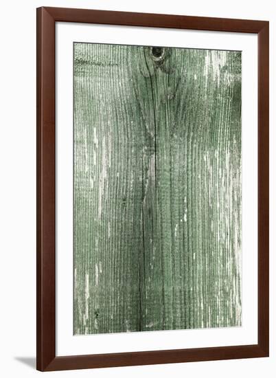 The Old Green Wood Texture with Natural Patterns-Madredus-Framed Photographic Print