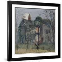 The Old Hall, Fairies by the Moonlight-John Anster Fitzgerald-Framed Giclee Print