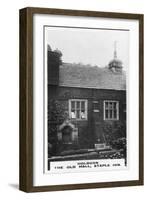 The Old Hall, Staple Inn, Holborn, London, C1920S-null-Framed Giclee Print