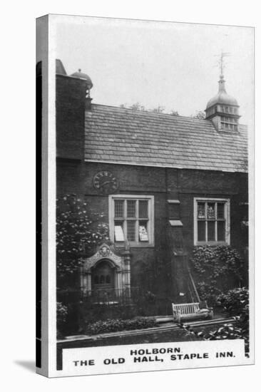 The Old Hall, Staple Inn, Holborn, London, C1920S-null-Stretched Canvas