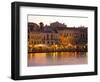 The Old Harbor, Chania, Crete, Greece-Darrell Gulin-Framed Photographic Print